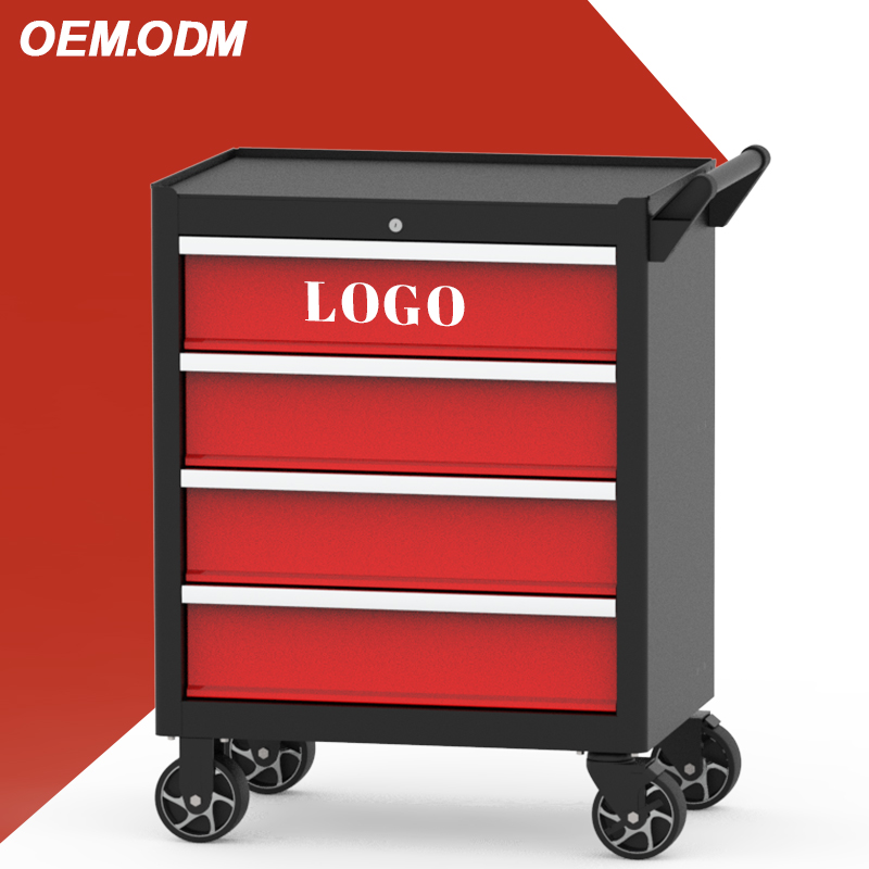 Workshop Tools Trolley - Carrello Portautensili in Metallo a 4