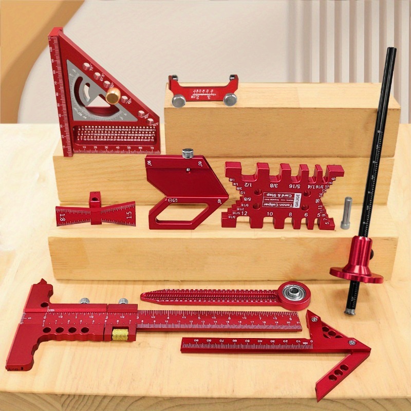 Workshop Joinery Tools - Set di Utensili da Falegnameria Multifunzionali,