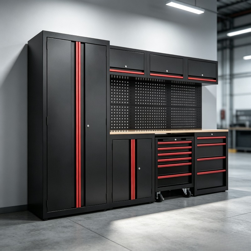 Workshop Tools Trolley - Postazione di Lavoro Personalizzabile per Officina,