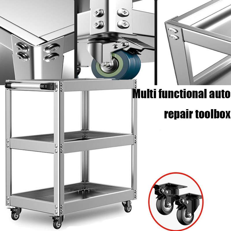 Workshop Tools Trolley - Carrello Portautensili a 2/3 Livelli in
