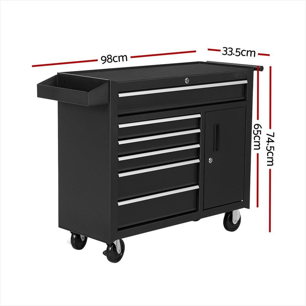 Cassettiera Portautensili a 6  - Workshop Tools Trolley recensione e prezzo