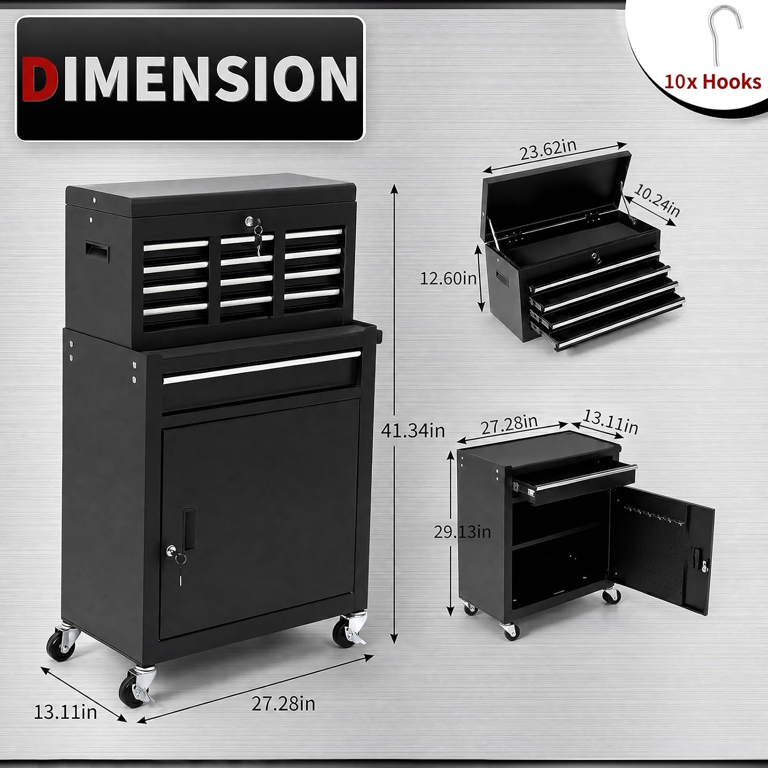 Carrello Portautensili a 5 Cas - Workshop Tools Trolley recensione e prezzo