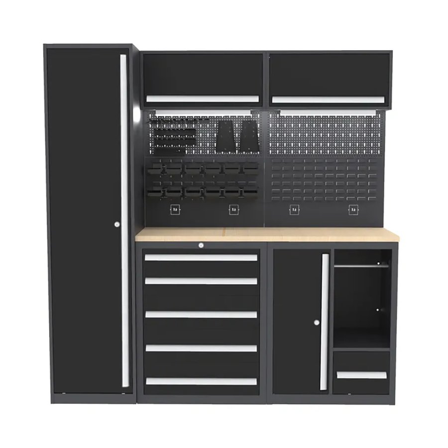 Set di Armadietti e Banco da L - Workshop Tools Trolley recensione e prezzo