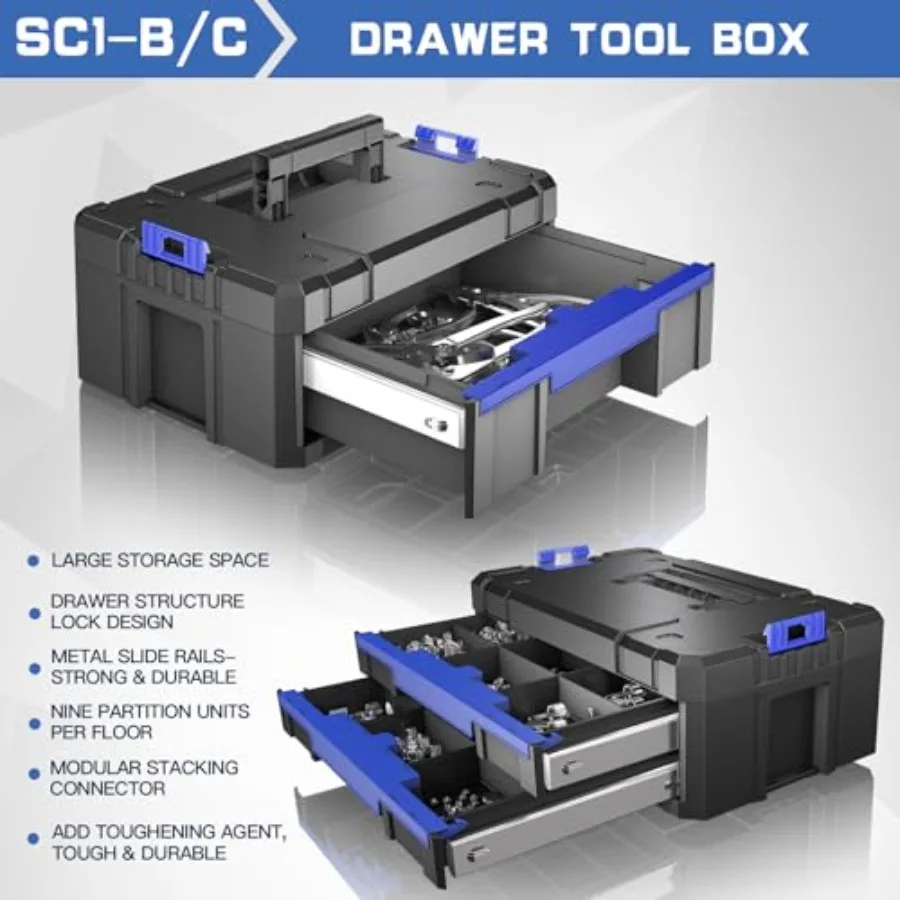 Cassetta portautensili a 5 liv - Workshop Tools Uses recensione e prezzo