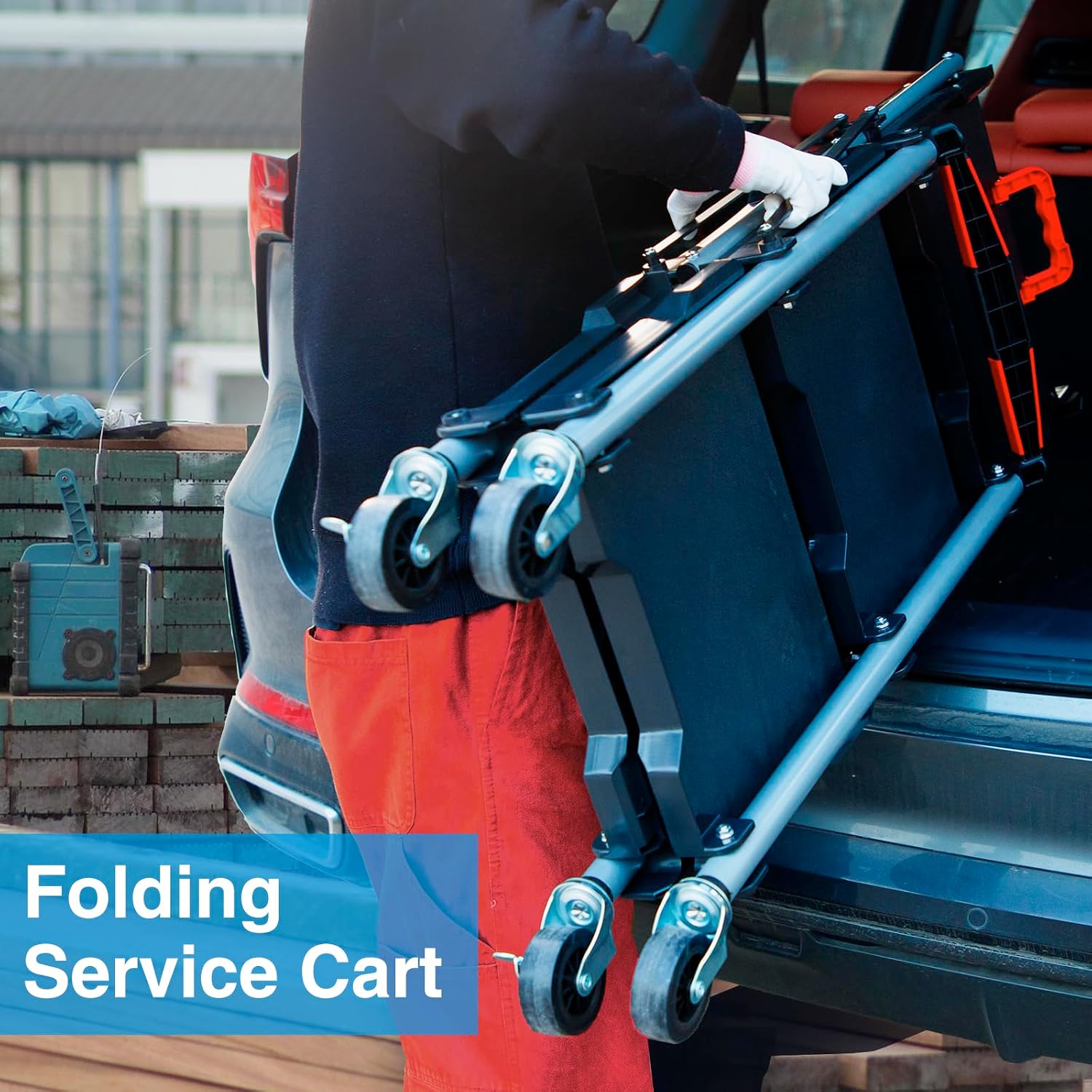 Carrello di Servizio Pieghevol - Workshop Tools Trolley recensione e prezzo